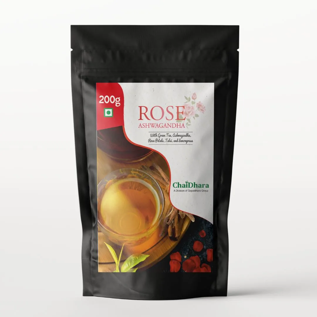 Ashwagandha Rose Green Tea