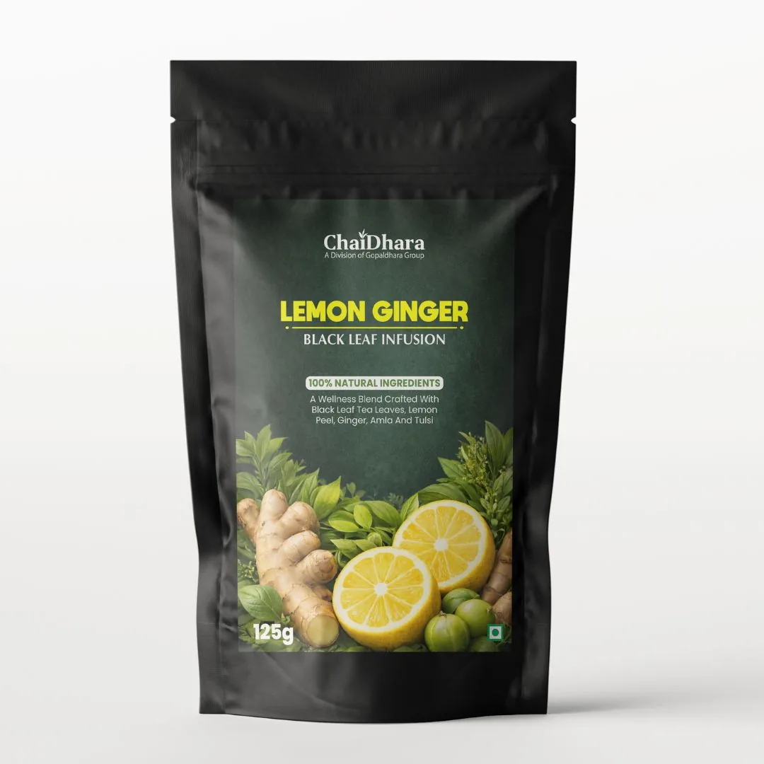 Lemon Ginger Detox Black