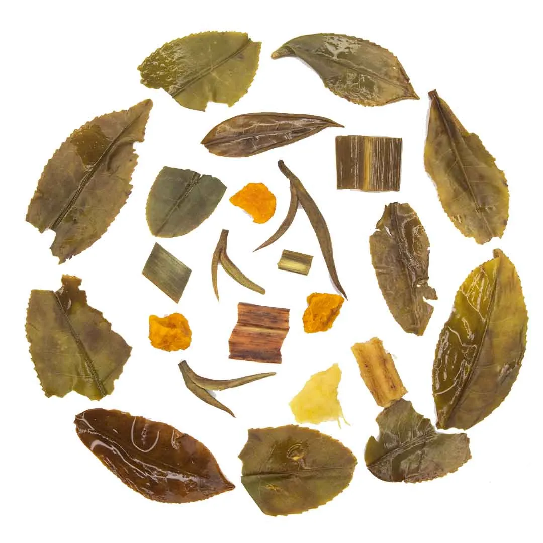 Turmeric Ashwagandha Herbal Tea Blended with White Tea